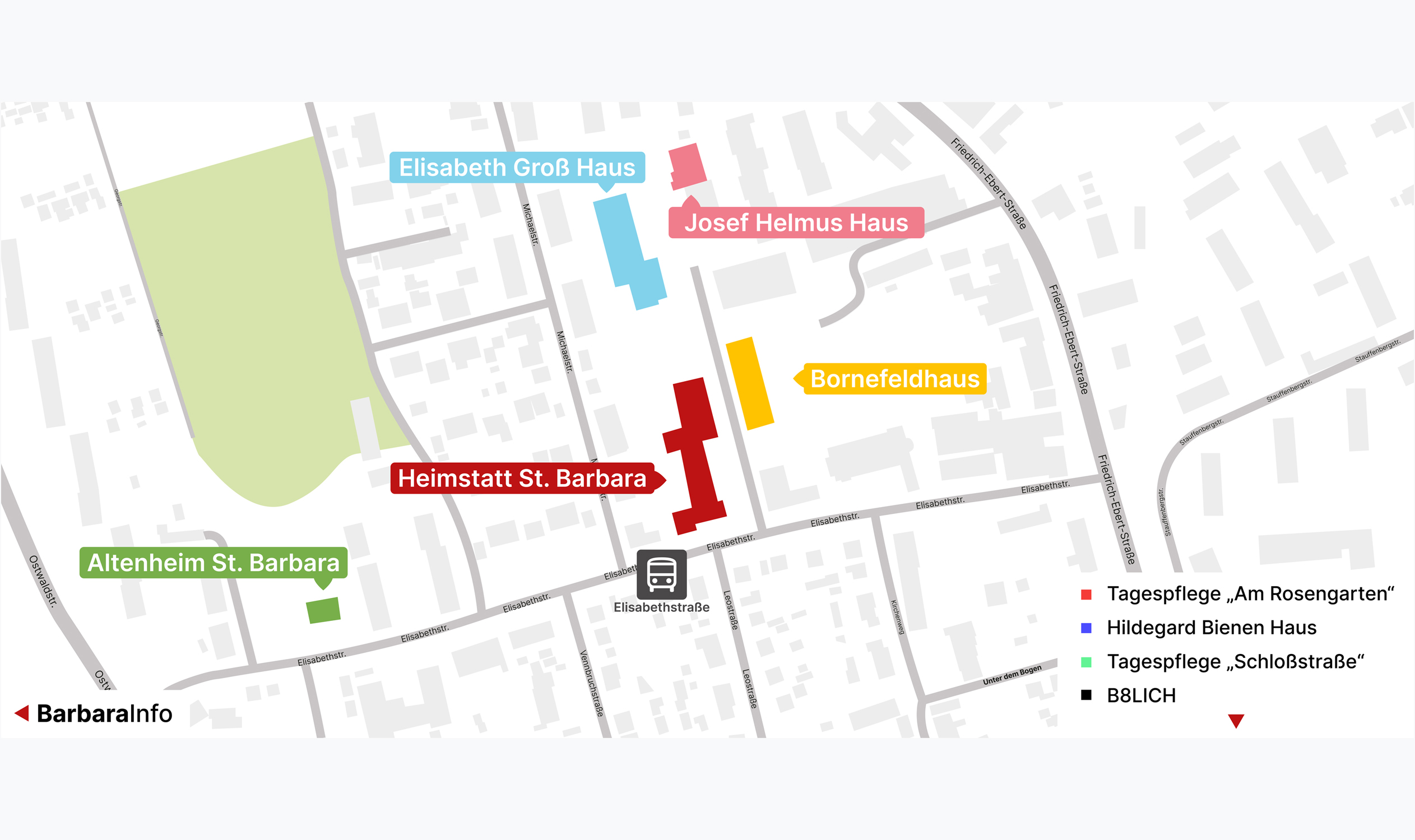 Anfahrtskizze Tagespflege Schloßstraße